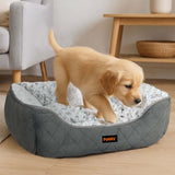 Pawz Pet Dog Calming Bed Fluffy Washable Cushion M - Rear View