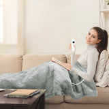 DreamZ Electric Throw Blanket Heated Timer Bedding Washable Warm Winter Plush GY-2006732806570512391