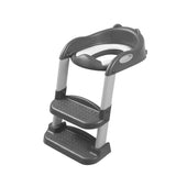 BoPeep Kids Toilet Ladder Grey - Low Angle