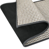 Marlow Kitchen Rug 2PCS Woven Non Slip Absorbent Grey-2018816694125989893
