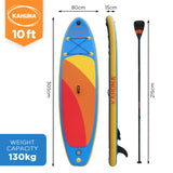 Kahuna Hana Inflatable Stand Up Paddle Board 10FT w/ iSUP Accessories - Extra Image