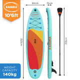 Kahuna Hana Inflatable Stand Up Paddle Board 10ft6in iSUP Accessories - Extra Image