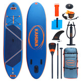 Kahuna Kai Premium Sports 10.6FT Inflatable Paddle Board - Side View