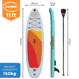 Kahuna Hana Inflatable Stand Up Paddle Board 11FT SUP Paddleboard - Extra Image