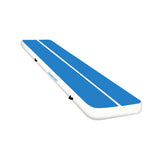 Powertrain 20cm Thick 3m x 1m Air Track Inflatable Gymnastics Tumbling Mat Airtrack - Blue