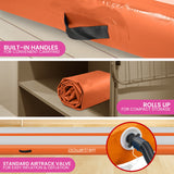 Powertrain 4m x 1m Air Track Inflatable Gymnastics Mat - Orange - Extra Image