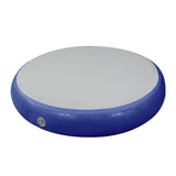 Powertrain 1m Air Track Spot Round Inflatable Tumbling Mat - Dark Blue