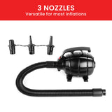 Powertrain 500W Electric Air Pump for Air Track Mat, Air Mattress, Pool Floats and Toys