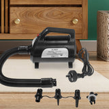 600W Portable Electric Air Pump for Air Tracks Inflatable Beds Toys