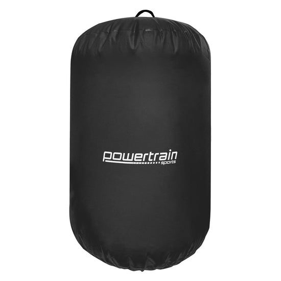 Powertrain Inflatable Air Barrel Exercise Roller 120cm x 75cm - Black
