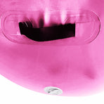 Powertrain Inflatable Air Barrel Exercise Roller 120cm x 75cm - Pink