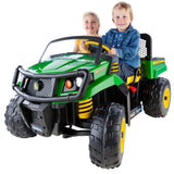 John Deere XUV 550 12V Kids Battery Operated Ride On Gator - Front View
