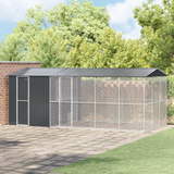 Bird Cage Anthracite 645 x 310 x 247 cm Galvanised Steel
