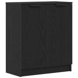 Sideboard 3 pcs Black Oak 180 x 30 x 70 cm Engineered Wood