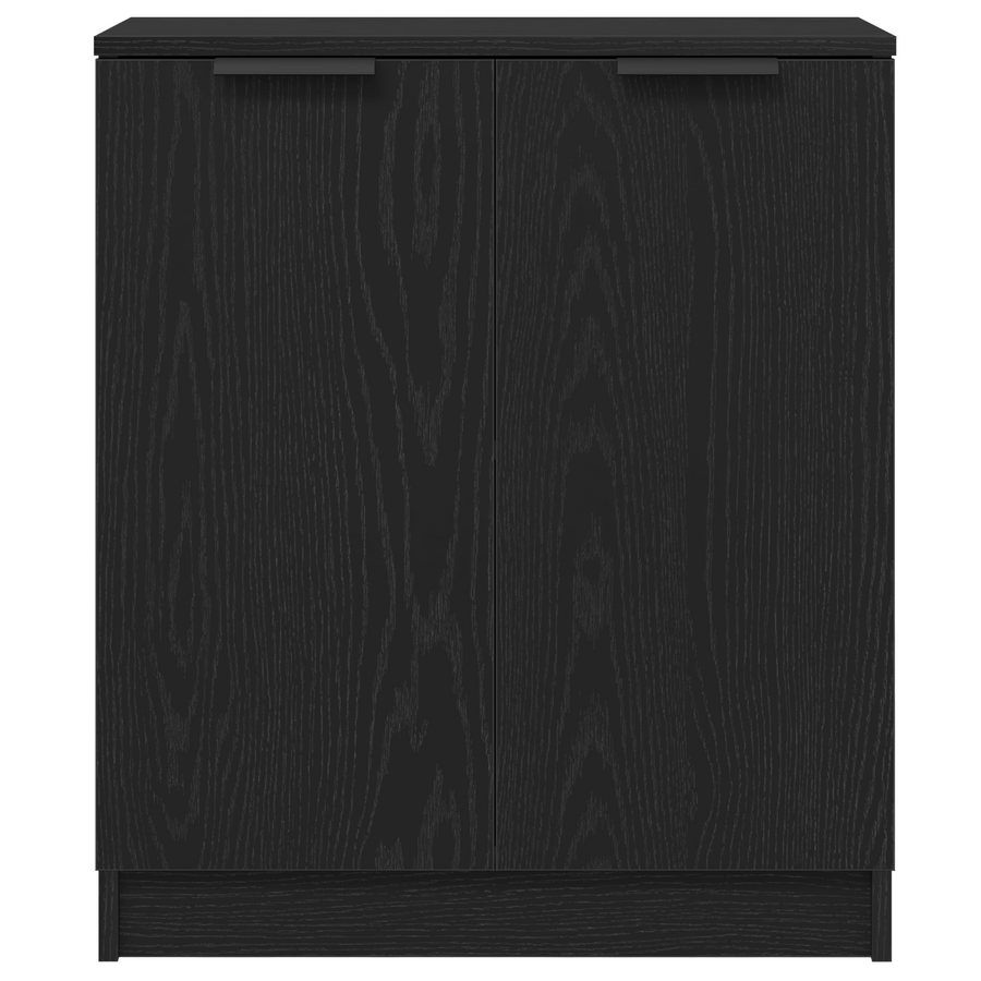 Sideboard 3 pcs Black Oak 180 x 30 x 70 cm Engineered Wood