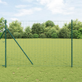 Euro Fence Ground Fix 10 x 1,5 m PVC-Coated Steel Green Mesh