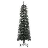 Artificial Christmas Tree with 150 LEDs with Stand Green 150 cm - Top-Down View