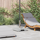 Parasol Base Grey 41 x 41 x 37 cm Granite - Side View
