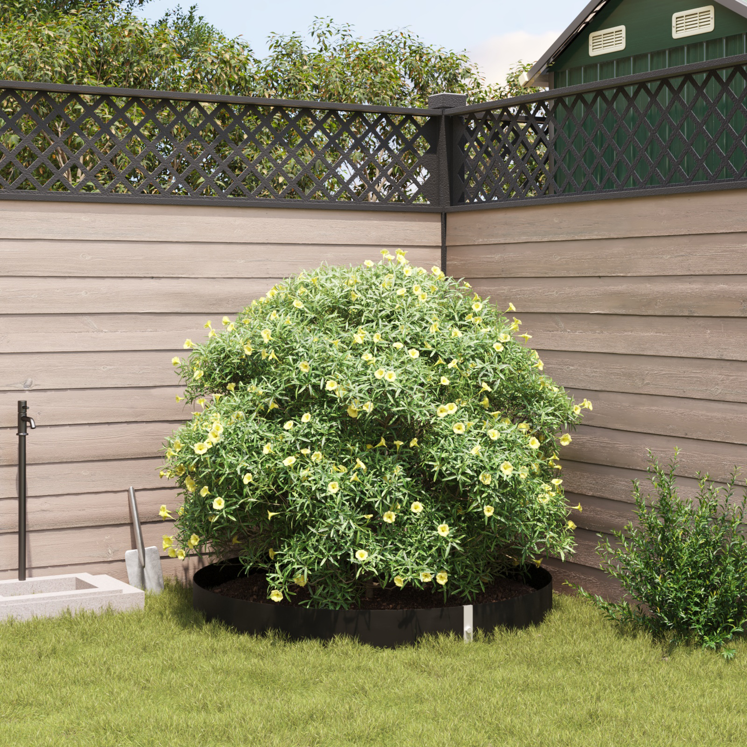 Root Barrier Black 0,7 x 15 m Polyethylene