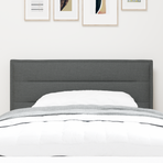 Headboard Dark Grey Fabric