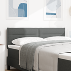 Headboard Dark Grey Fabric