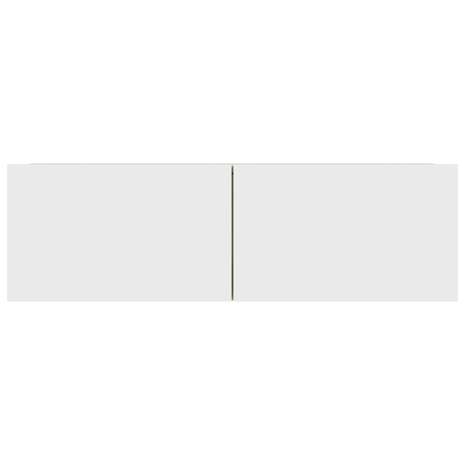 TV Cabinet White and Sonoma Oak 100x30x30 cm Engineered Wood