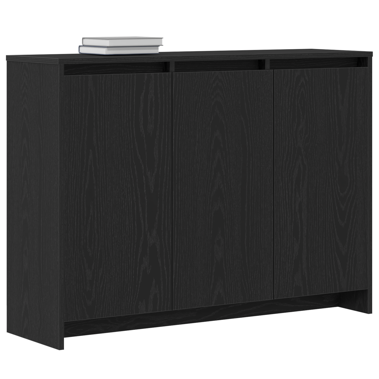 Sideboard Black 102 x 29.5 x 75 cm Engineered wood