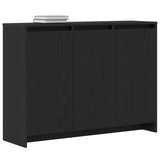 Sideboard Black 102 x 29.5 x 75 cm Engineered wood