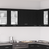 Hanging Cabinet Black Oak 50 x 31 x 60 cm Engineered Wood