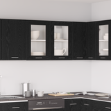 Hanging Cabinet Lyon Black Oak 80 x 31 x 60 cm Engineered Wood