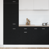 Hanging Cabinet Black Oak 50 x 46 x 81,5 cm Engineered Wood - Top-Down View