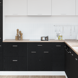 Hanging Cabinet Black Oak 60 x 46 x 81,5 cm Engineered Wood - Top-Down View