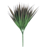 Artificial Brown Tipped Grass Plant 35cm - Front View