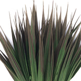 Artificial Brown Tipped Grass Plant 35cm - Side View
