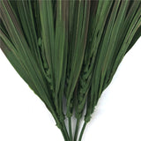 Artificial Brown Tipped Grass Plant 35cm - Top-Down View