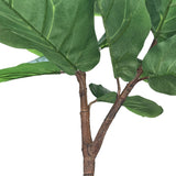 Tall Artificial Fiddle Leaf Fig 170cm - 45-Degree Angle