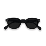 IZIPIZI kids sunglasses Junior Collection C - For 5-10 YEARS Red - Close-Up Angle