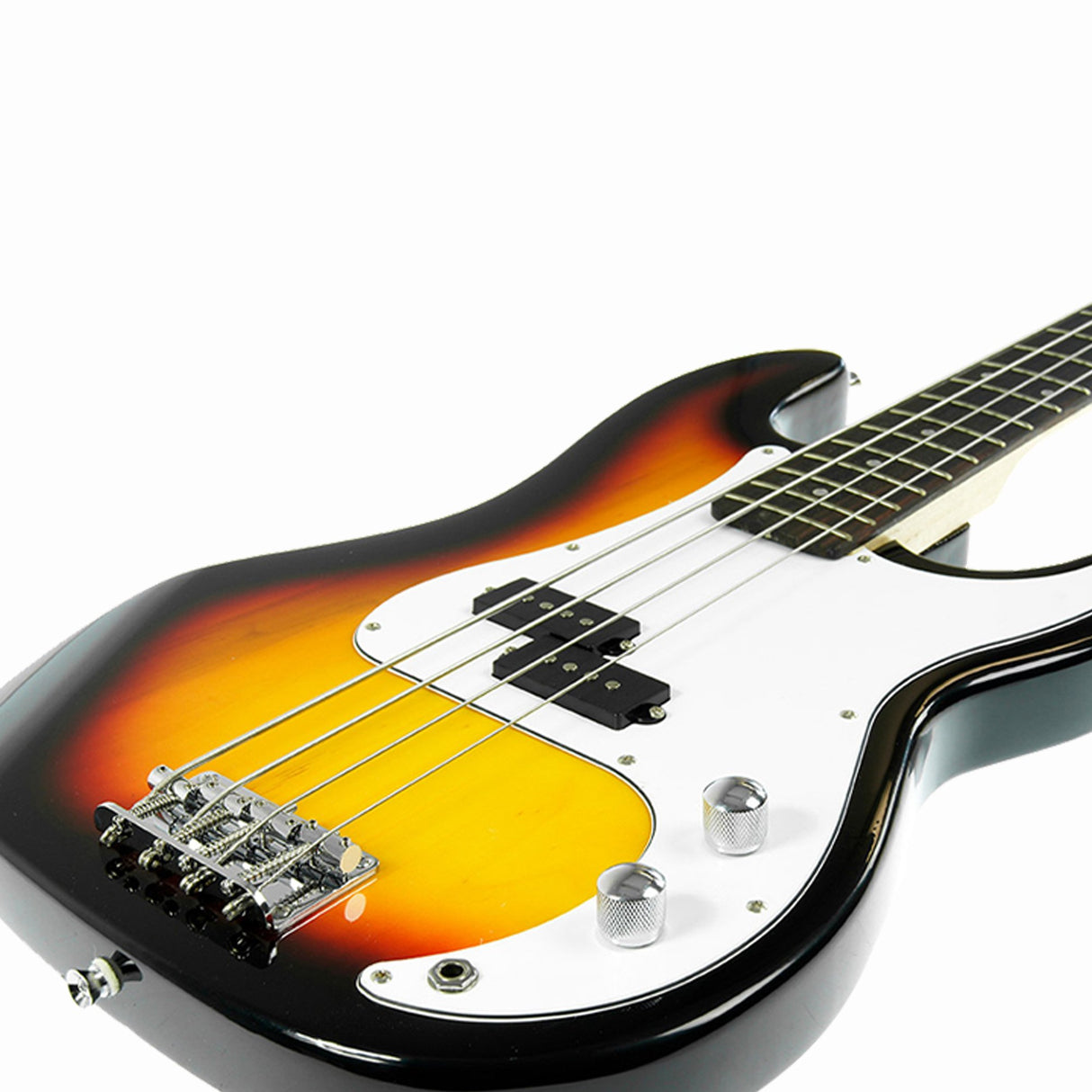 Karrera 39in Electric Guitar Bass Music 4-String Instrument Full Size Sunburst