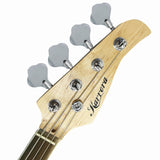 Karrera 39in Electric Guitar Bass Music 4-String Instrument Full Size Sunburst - Side View