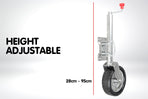 Rigg Swing 10in Jockey Wheel for Trailer Boat Caravan Camper