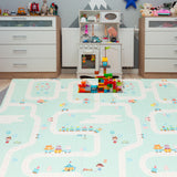BoPeep Kids Play Mat Baby Crawling Pad - Rear View
