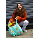 KIND BAG Reusable Bag - Medium| Floral - Rear View
