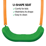 Kahuna Kids 4-Seater Swing Set with Slide Purple Green - Extra Image