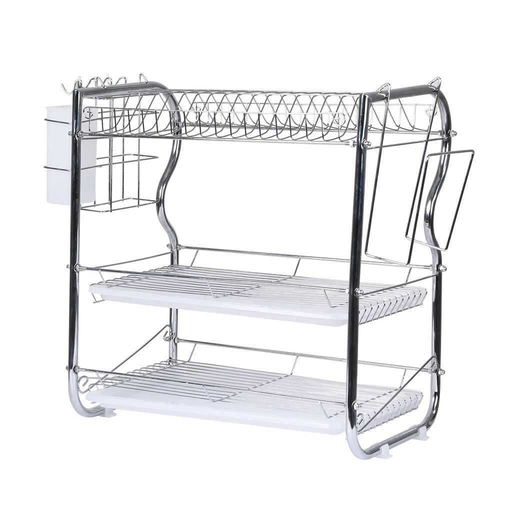 TOQUE Dish Rack Drying Drainer Cup Holder-2006733054802006016