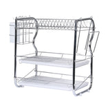 TOQUE Dish Rack Drying Drainer Cup Holder - Low Angle