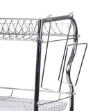 TOQUE Dish Rack Drying Drainer Cup Holder-2006733054802006020