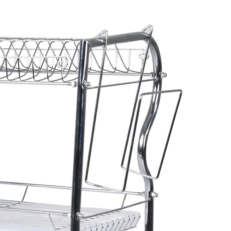 TOQUE Dish Rack Drying Drainer Cup Holder-2006733054802006020