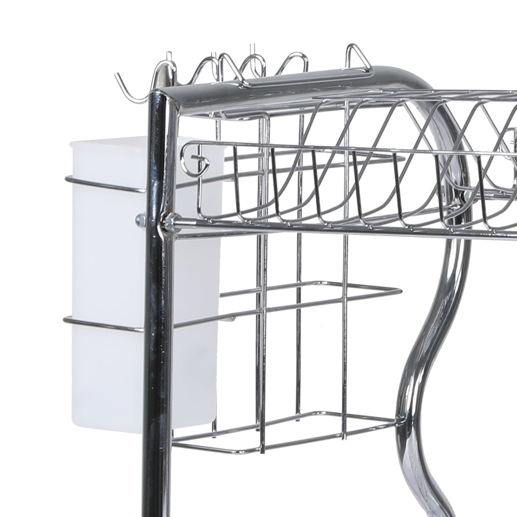 TOQUE Dish Rack Drying Drainer Cup Holder-2006733054802006021