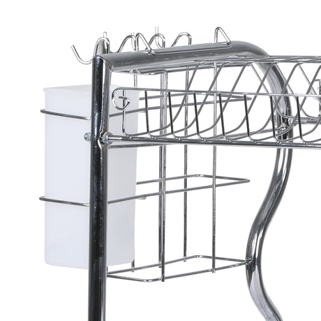 TOQUE Dish Rack Drying Drainer Cup Holder-2006733054802006021