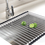 TOQUE Stainless Steel Dish Drying Rack-2006733058392330246